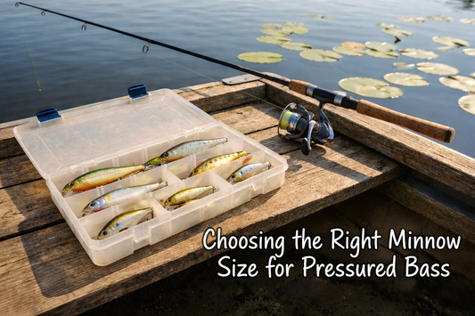Choosing the Right Minnow Size for Pressured Bass