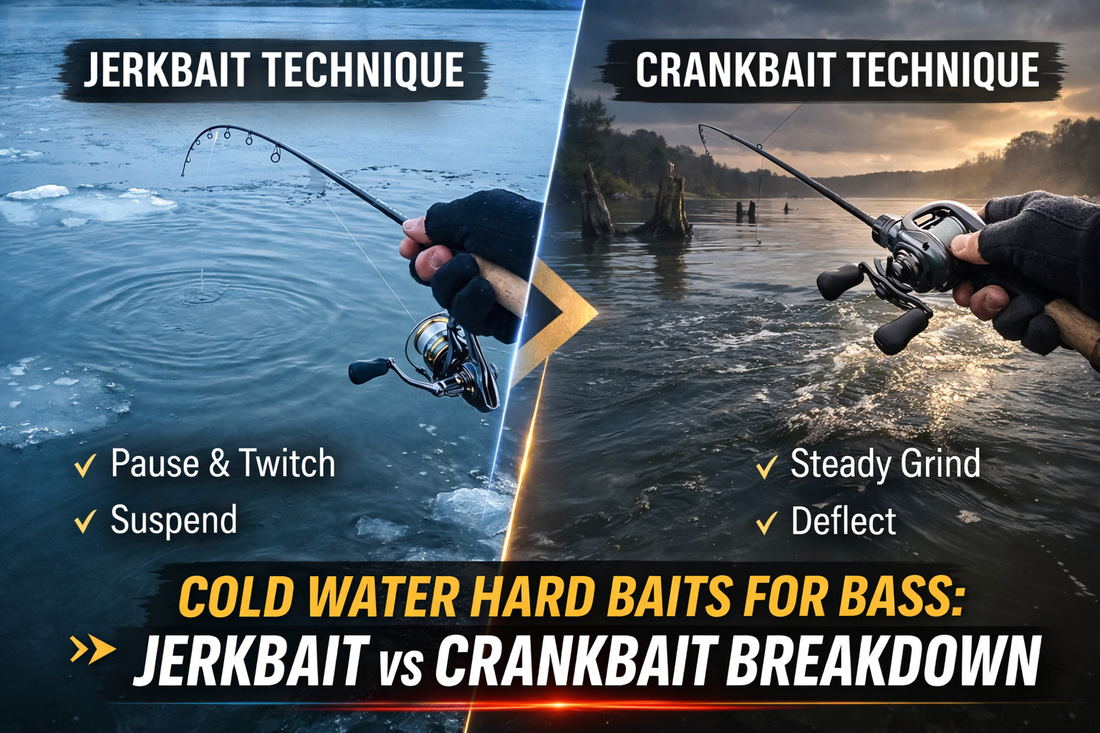 Cold Water Hard Baits for Bass: Jerkbait vs Crankbait Breakdown