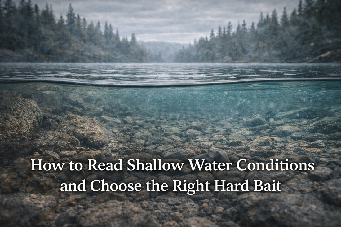 How to Read Shallow Water Conditions and Choose the Right Hard Bait