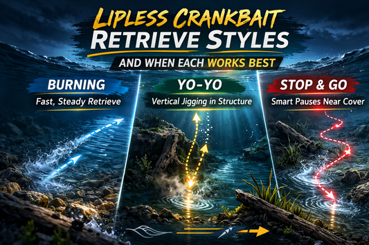 Lipless Crankbait Retrieve Styles and When Each Works Best