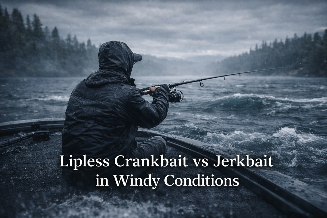 Lipless Crankbait vs Jerkbait in Windy Conditions