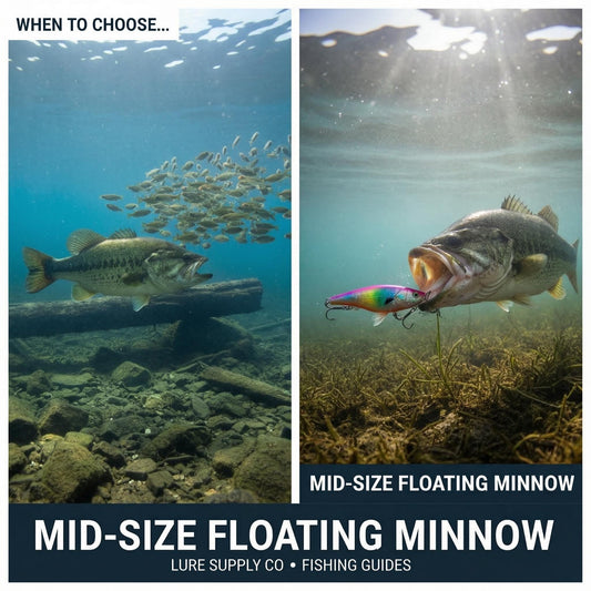 When to Choose a Mid-Size Floating Minnow for Active Bass