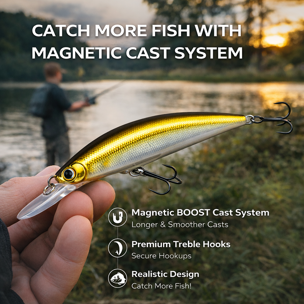 Premium X68 – Sinking Minnow Jerkbait